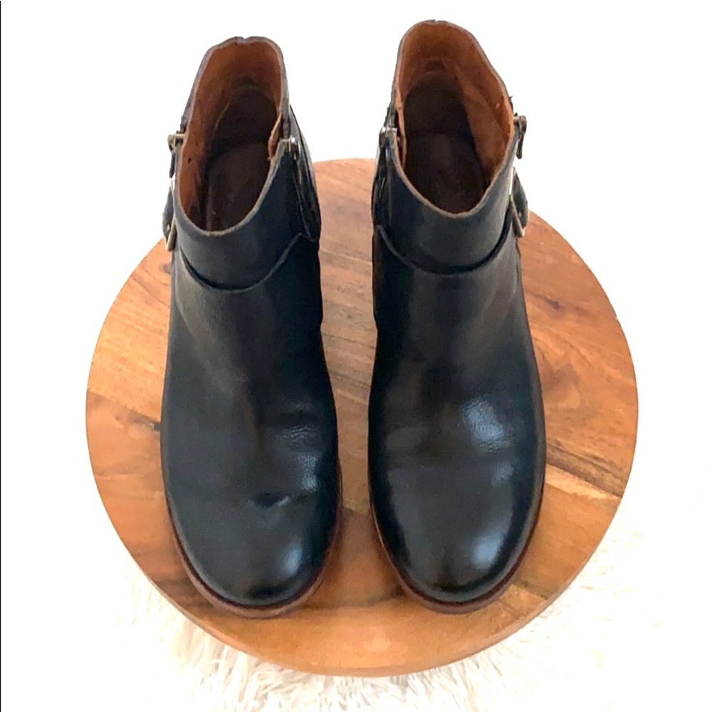 Kork Ease Leather Ankle Boots